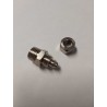 Connecteur droit pour valve pneumatique déverrouillage EE-6603BWF