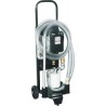 Pompe à huile électrique à palette 230V avec filtre et tuyaux sur chariot mobile