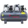 Compresseur fixe tandem à courroie 270L 10 bar 2x3CV 230V gros débit d’air