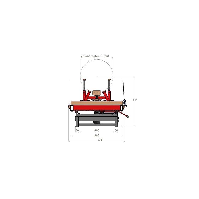 SUPPOR TMOTEUR INCLINABLE POUR MONTAGE DEMONTAGE BV & MOTEUR