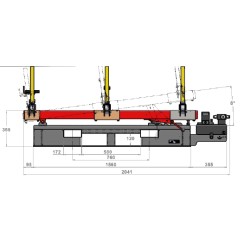SUPPOR TMOTEUR INCLINABLE POUR MONTAGE DEMONTAGE BV & MOTEUR