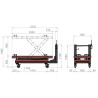 TABLE ELEVATRICE ELECTRIQUE MOBILE 2000 KG