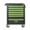 SERVANTE À OUTILS 7 TIROIRS VERT SPÉCIAL CAMIONS 224 OUTILS