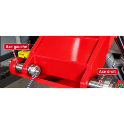 kit axe + écrou pont ciseau sxjs3219