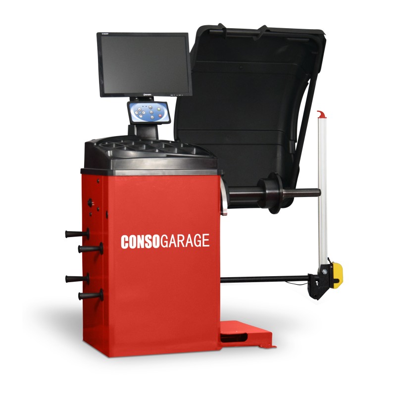 Équilibreuse automatique 10'' à 28'' - Équilibreuse pneu VL par Consogarage