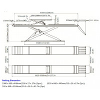 Pont ciseaux élévateur 5,5T + levage auxiliaire 4T - Pont ciseaux par Consogarage