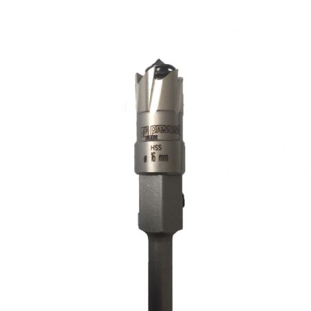 Scie cloche Ø16mm pour perçage tubes de 25-32mm - Outils et fixations pour réseau d'air par Consogarage