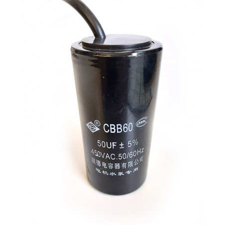 Condensateur de fonctionnement CBB60-50uF - Pièces détachées pour ponts élévateurs par Consogarage