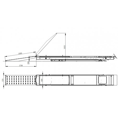 Rampes rallongées pour SXJS4023 (la paire) - 1800mm - Accessoires ponts et levage par Consogarage