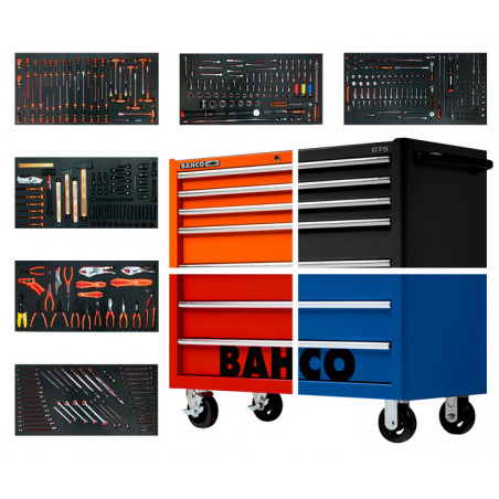 Servante XL 7 tiroirs avec 382 outils - Servantes d'atelier par Consogarage