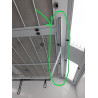 Rails coulissants pour barre de suspension d'outils pour EE-7505CE (la paire) - Cabines de peinture et préparation par Consogara