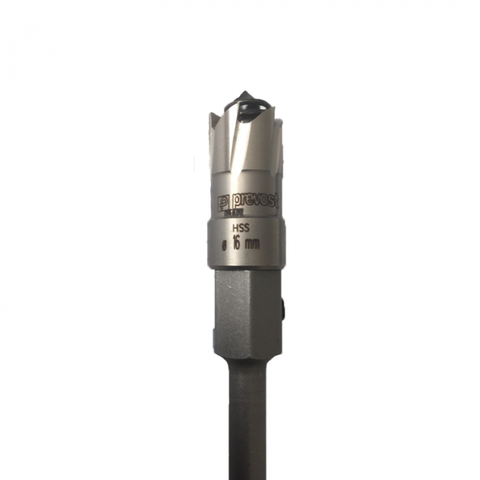 Scie cloche Ø22mm pour perçage tubes de 40-50mm - Outils et fixations pour réseau d'air par Consogarage